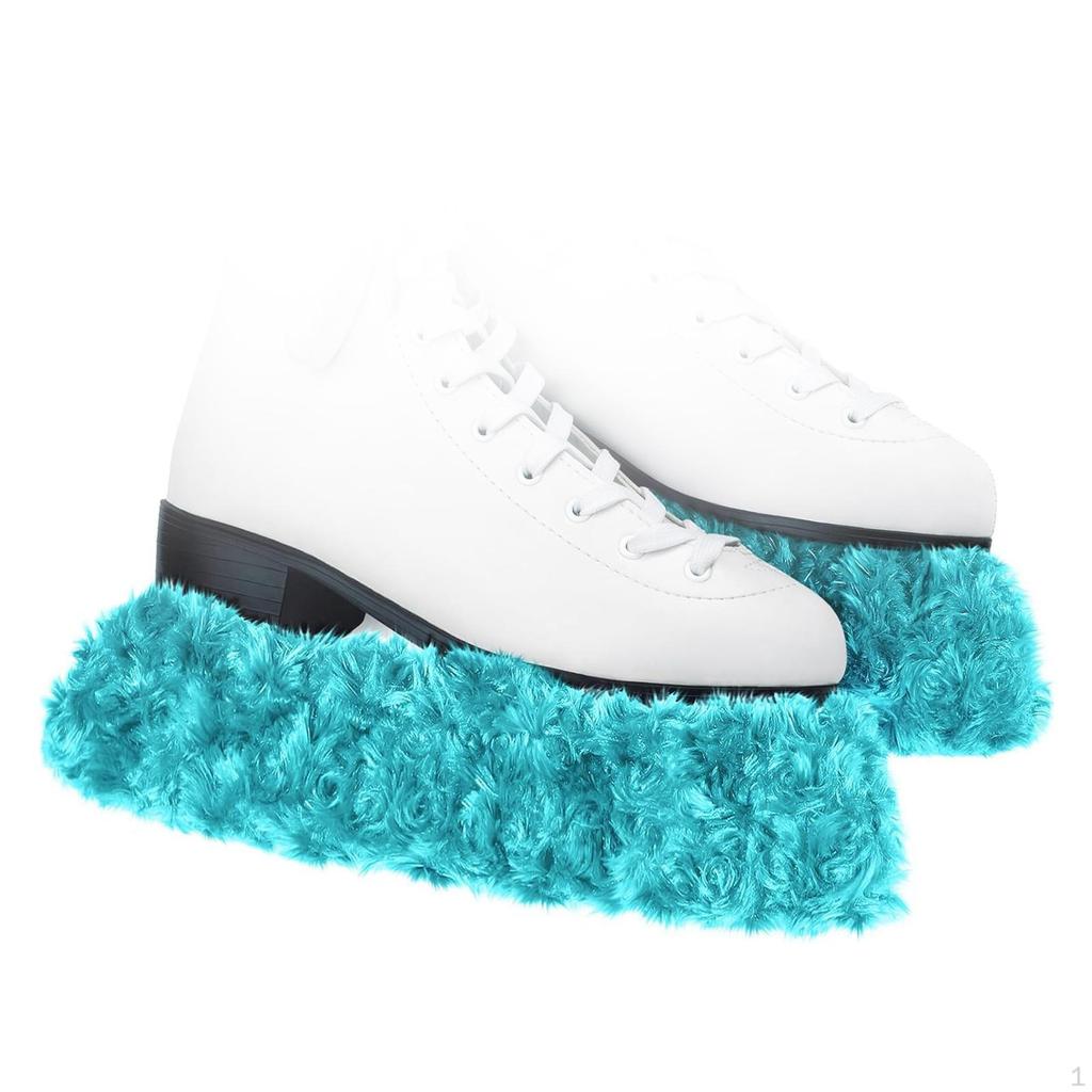 2 Pieces Ice Skate Covers Guards Portable Sleeves Comfortable Versatile Skating for