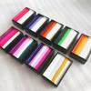 35g One Stroke Rainbow Split Face Body Paint UV Glow Water Activated Cake Liner for Body Art