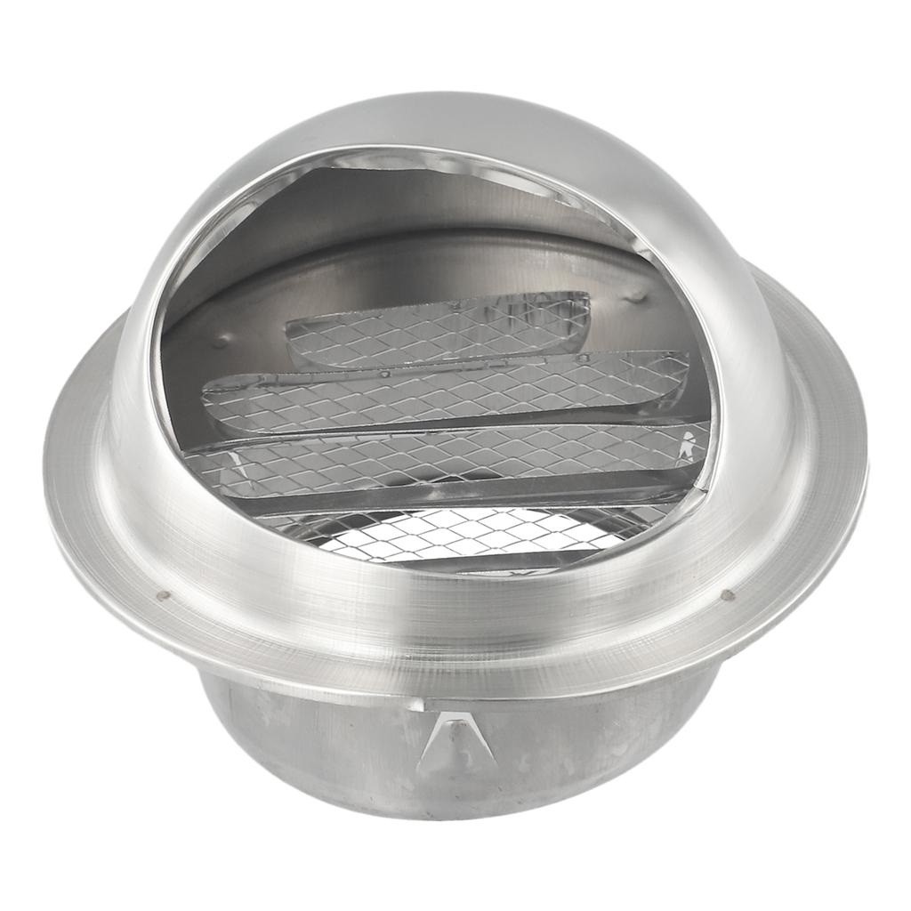 Stainless Steel Exterior Wall Air Outlet Grille Round Heating Cooling Vent Cover Compatible With All Tumble Dryer Vents/hose