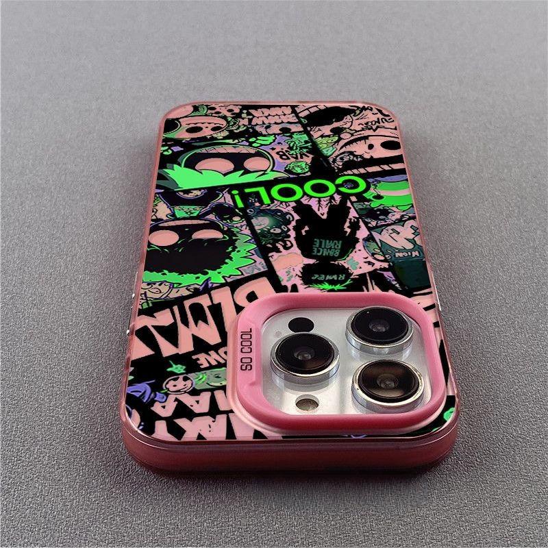 Suitable for Apple 11promax Phone Case iPhone11pro Acrylic 11 Dark Anime Illustration Hip Hop