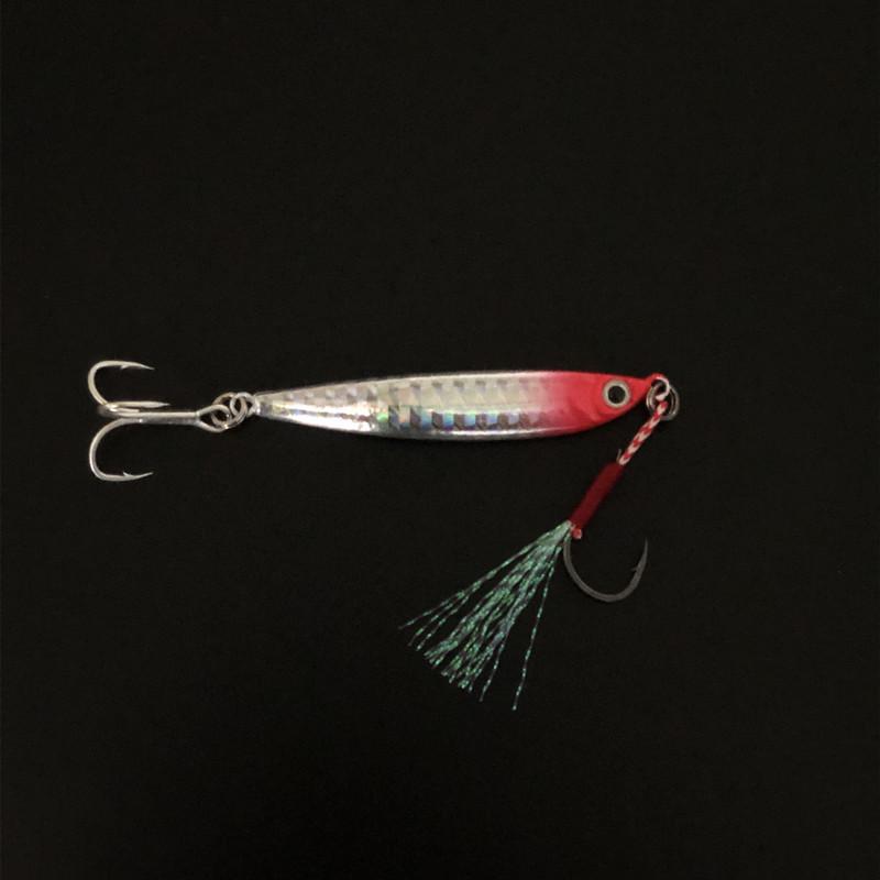 S-Shaped Glow Imitation Fish Spinner: Freshwater Long-Cast Metal Mackerel/Mandarin Bait