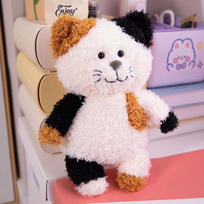 

Очаровательная Мягкая Плюшевая Игрушка Кошка Чай Рис Милая Мордочка Кота Джимми Пал Разных Цветов Cub White,30cm/11.81in