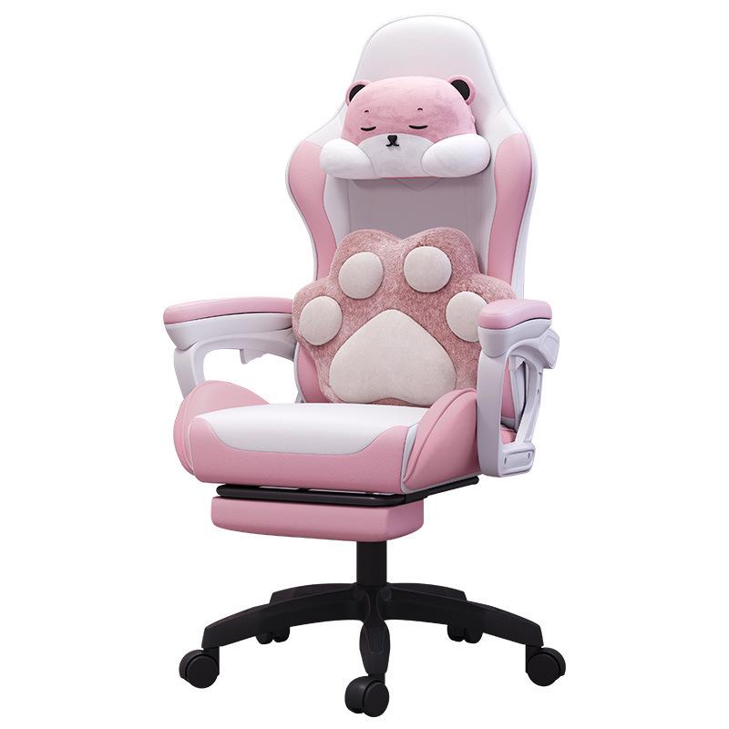 Ergonomic Reclining E-sports Chair 835A - Adjustable, Comfortable Swivel Gaming Seat for Extended Sitting