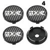 4PCS OD 58MM/60MM/63MM/65MM Cap For Rims SSR XXR Emblem Wheel Center Cap Sport Car Logo Wheel Cover Hub caps