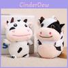 Cute Little Cow Plush Keyring With Short Plush Material For Backpack And Gift