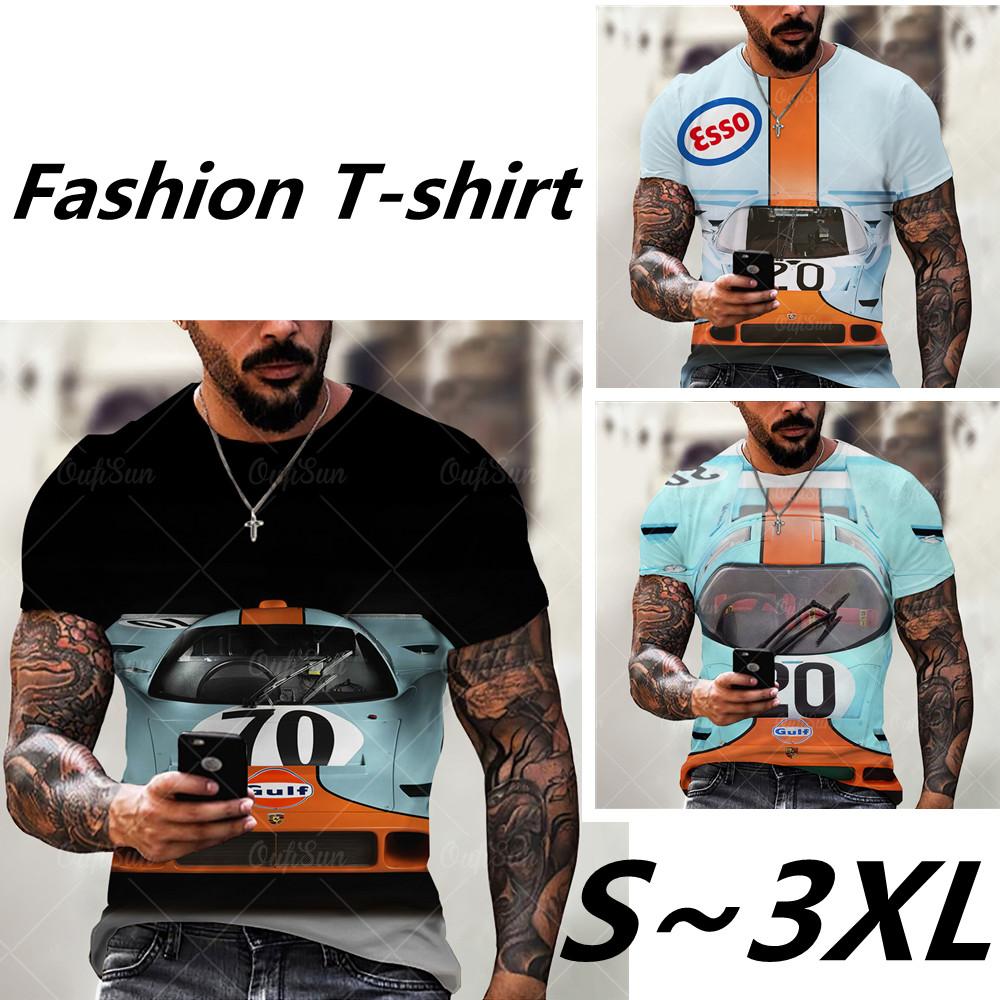 

Мужская летняя модная футболка, индивидуальная мужская уличная рубашка с короткими рукавами, свободная повседневная мужская одежда M чёрный