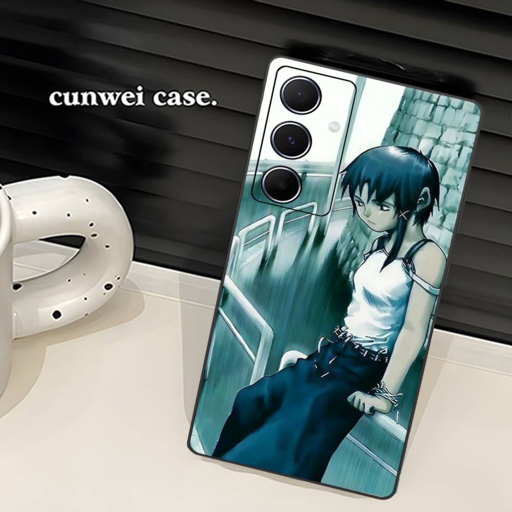 Serial Experiments Lain Cartoon Phone Case For Samsung S 24 Fe 25 Ultra Plus 20 Lite 21 30 22 23 24 22 Ultra 5G Fundas
