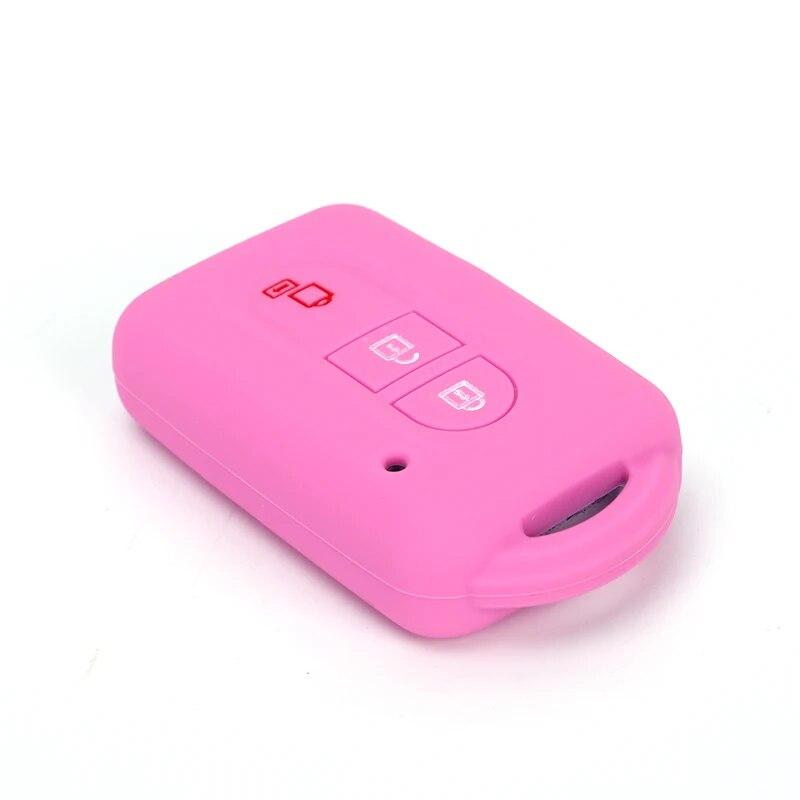 Silikon Bilnøkkeldeksel Etui Skall For Nissan Duke Juke Micra Qashqai X-Trail T31 Navara Tiida Pathfinder