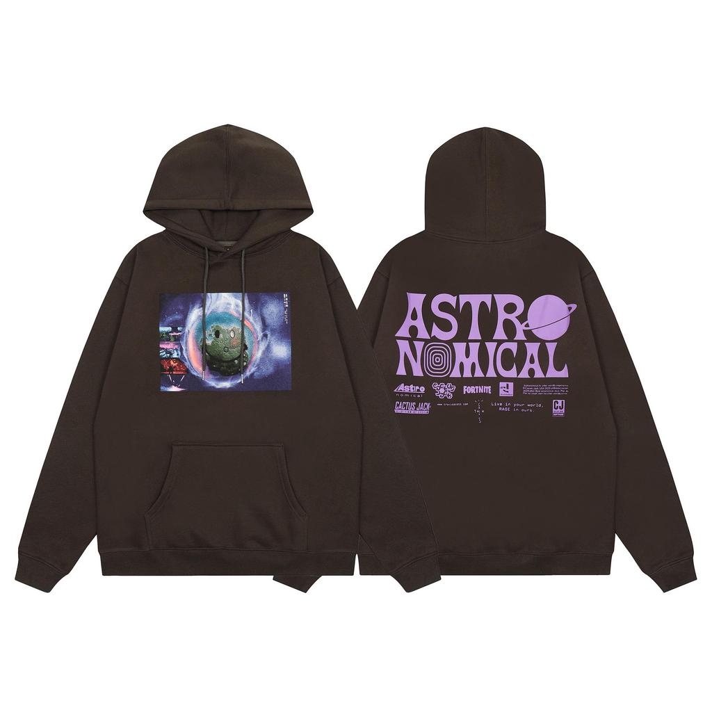 Outfit Trendy Hip Hop Travis Scott Collaborazione Felpa e Pantaloni