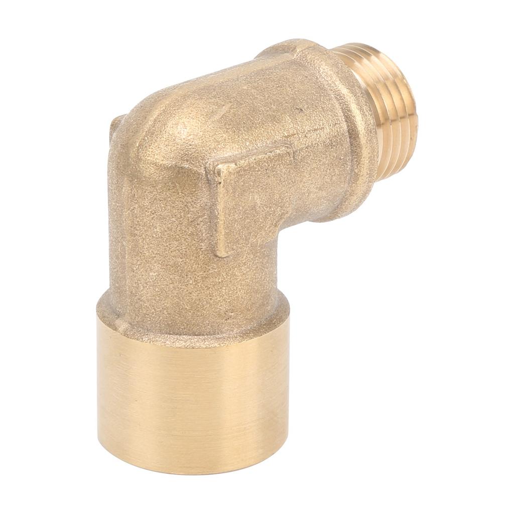 90 Degree Oxygen Sensor Extender M18x1.5 Brass Extension Spacer Adapter Car Accessory