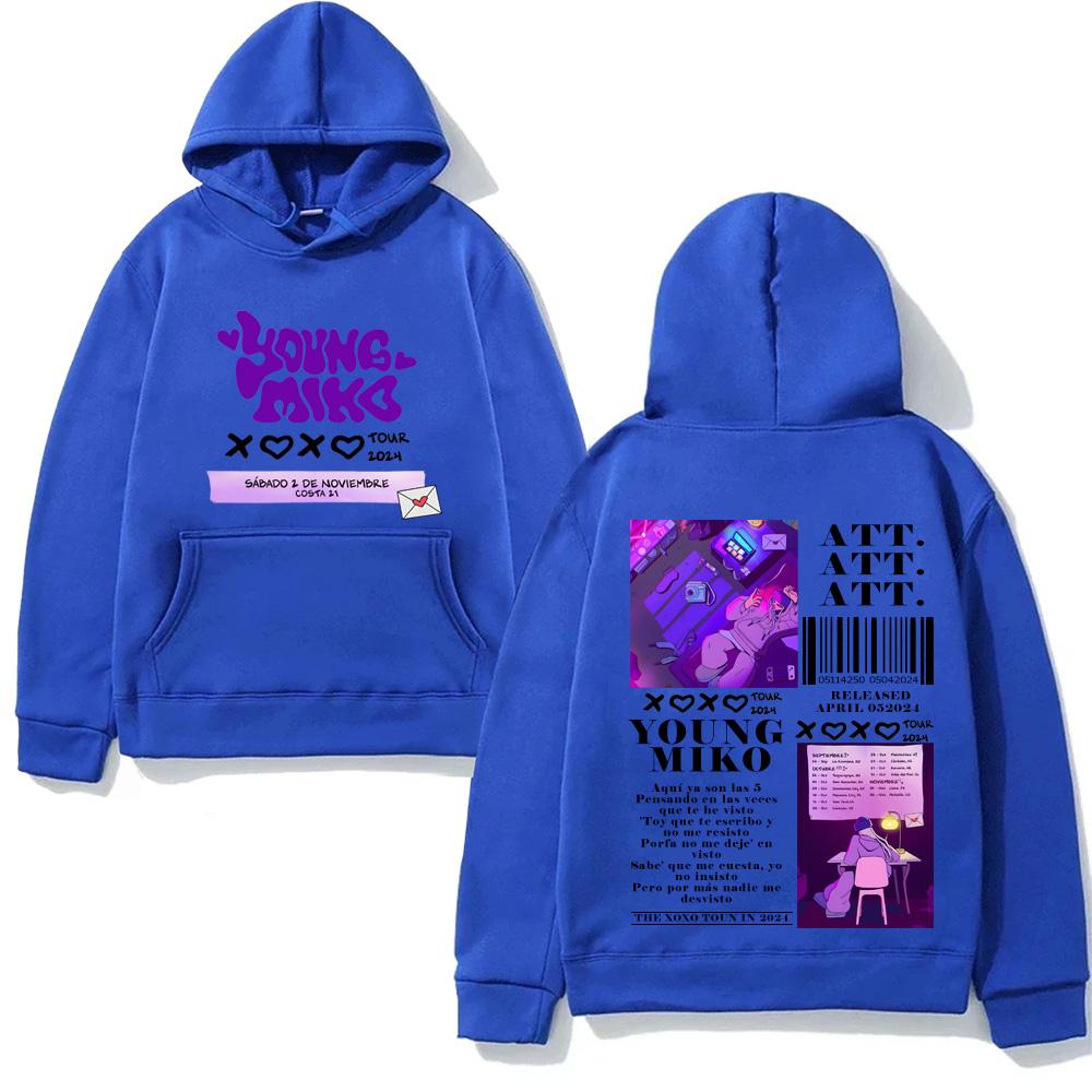 Young Miko Punk Hooded With Hooded Casual Comfortable Sweatshirt Long Sleeve Gothic Clothes Moletom for Autumn Vintage Pullovers