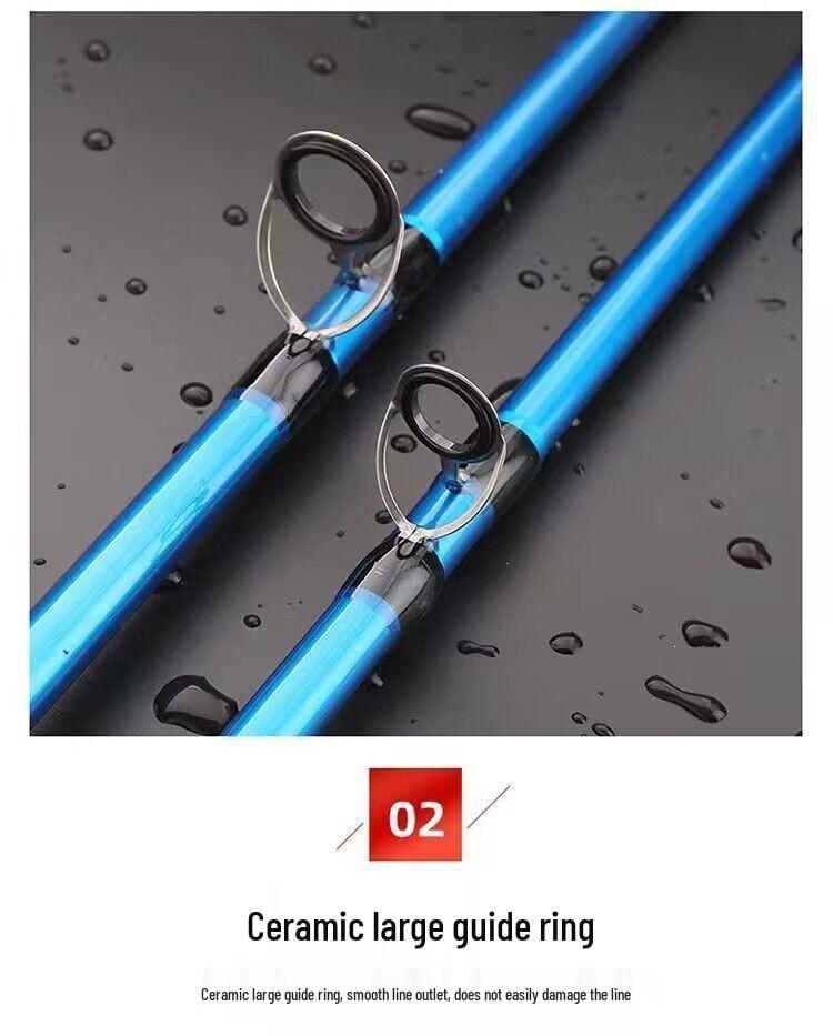 Lei Luya Ultra-Hard Boat & Casting Fishing Rod Set with Anchor and Frog Long-Distance Features