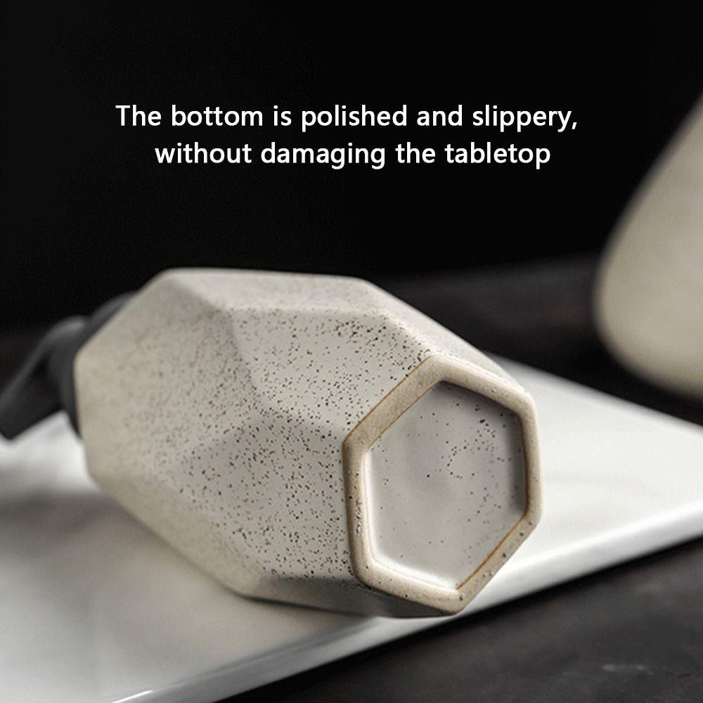 Ceramic Foaming Liquid Soap Dispenser Speckled Matte Foamer Sparkling Bottle Kitchen