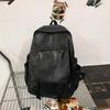 Fashion Backpack Male Soft Leather Rucksack Men Shoulder Bag Man Travel Back Pack Large Capacity Dayback Bookbag For Boy