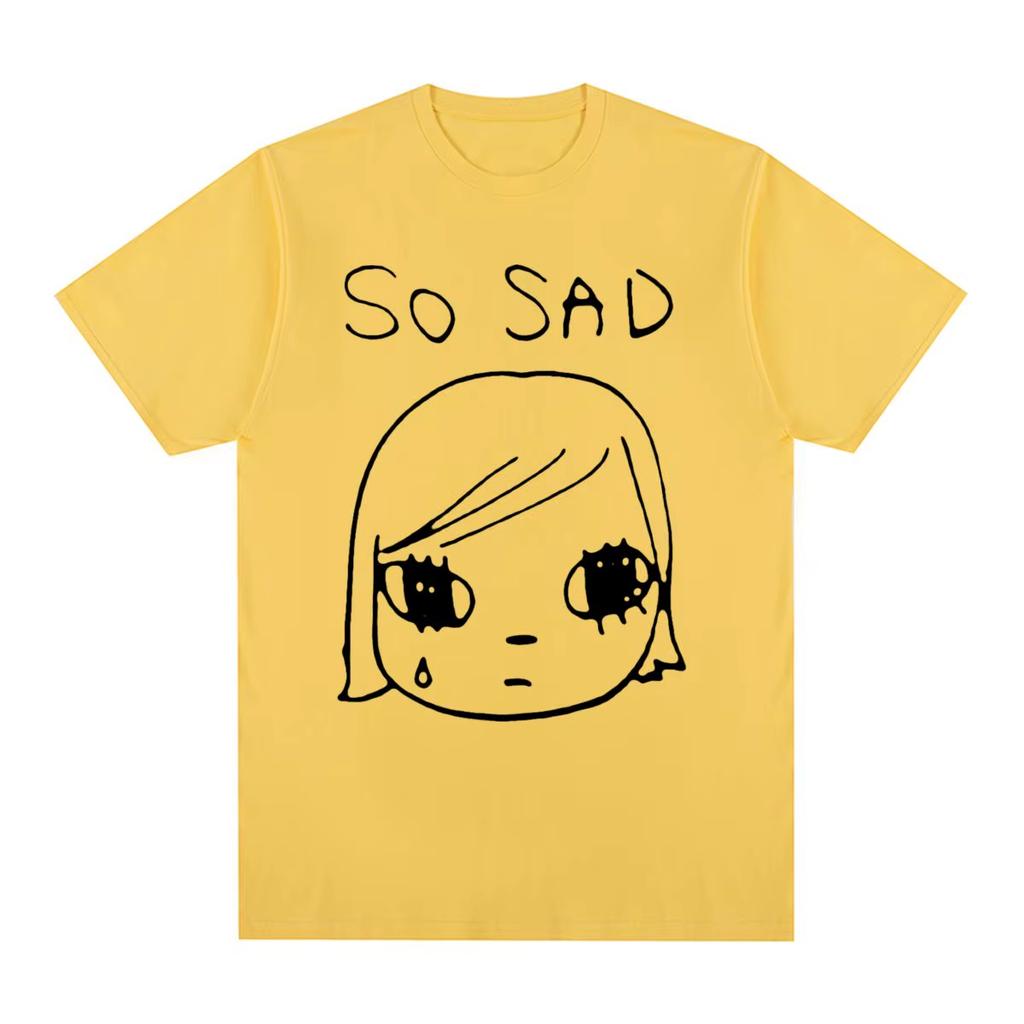 Yoshitomo Nara Sad Vintage Tshirt Japan Party Cotton Unisex T Shirt New Tee Tshirt Unisexs Tops