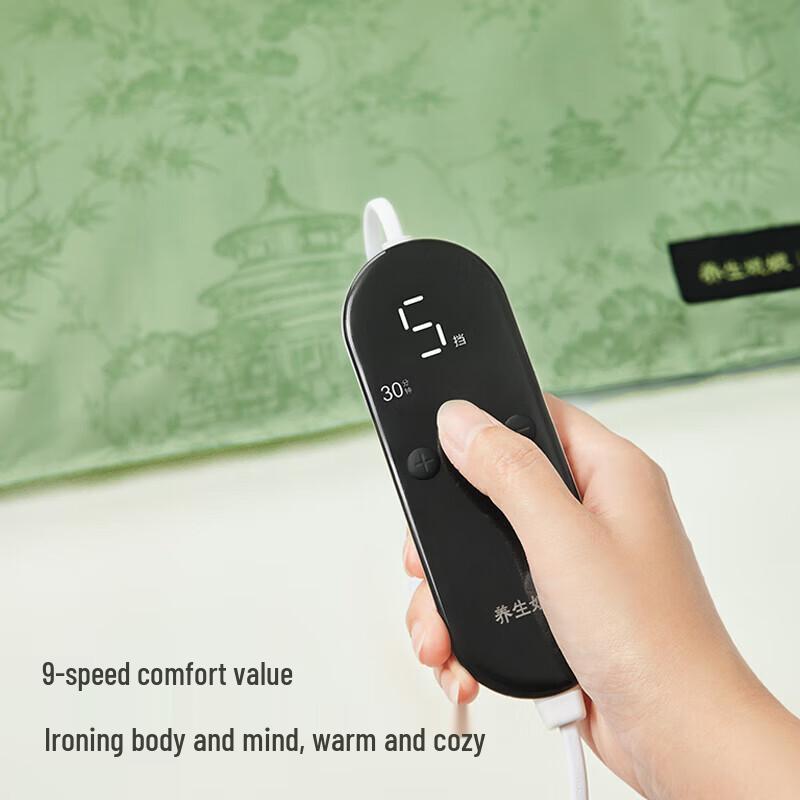 Zuodian Herbal Wormwood & Sea Salt Electric Heating Pad (Forbidden City Edition)