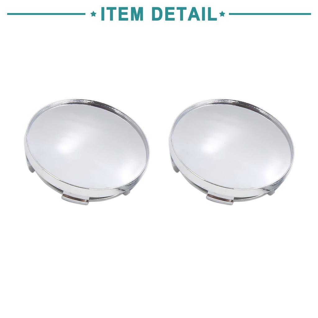 ACROPIX Wheel Center Hub Caps 58.5mm Diameter 5 Lugs Auto Wheel Tire Center Hub Cap Cover Silver Tone 4pcs