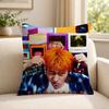 Rapper ZZICO Cushion Cover Soft Short Plush SkinFriendly Cushion Case for MultiScene Use