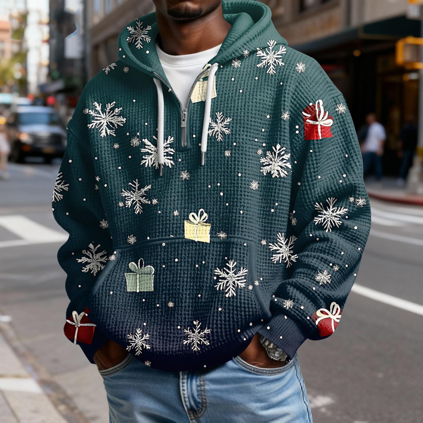 

Мужская повседневная однотонная толстовка с капюшоном на молнии, повседневная футболка с длинным рукавом на молнии XXXL