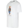 Polo Ralph Lauren Solid Logo Print Crew Neck Short Sleeve T-Shirt Men Tops White 710854497-041