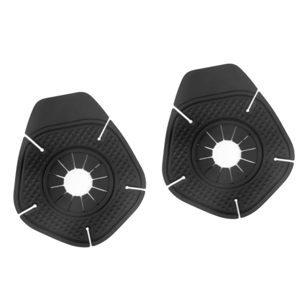 2Pcs Universal Car Windshield Wiper Arm Hole Protective Cover Silicone Wiper Bottom Prevent Debris Leaf Falling Dustproof Pad чёрный