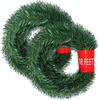 5.4M Pine Garland Decorative Green Christmas Garland Artificial Xmas Tree Rattan Banner Decoration