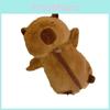 Capybara Plush Pen Pouch With Storage Compartment For Students And Gifts