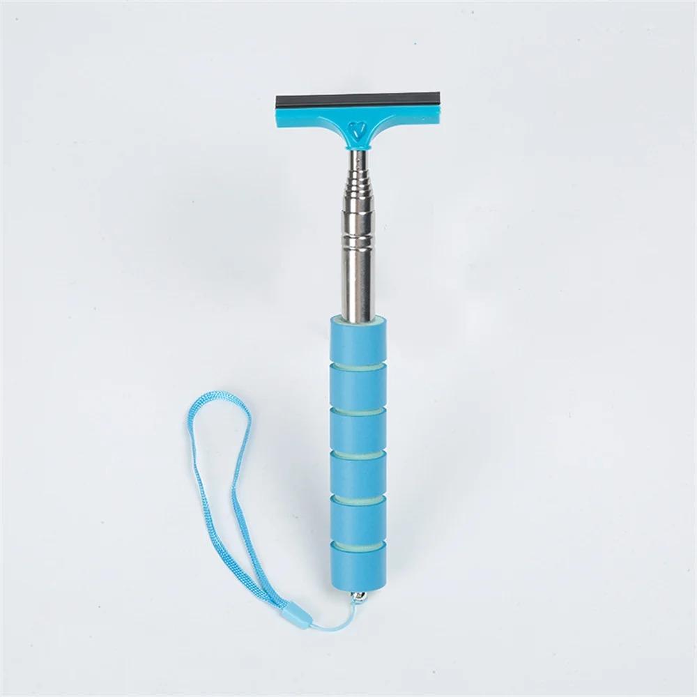 Multifunctional Car Rearview Mirror Telescopic Wiper Wiper Wash Car Window Windshield Rain Cleaning Brush Handheld Scraper
