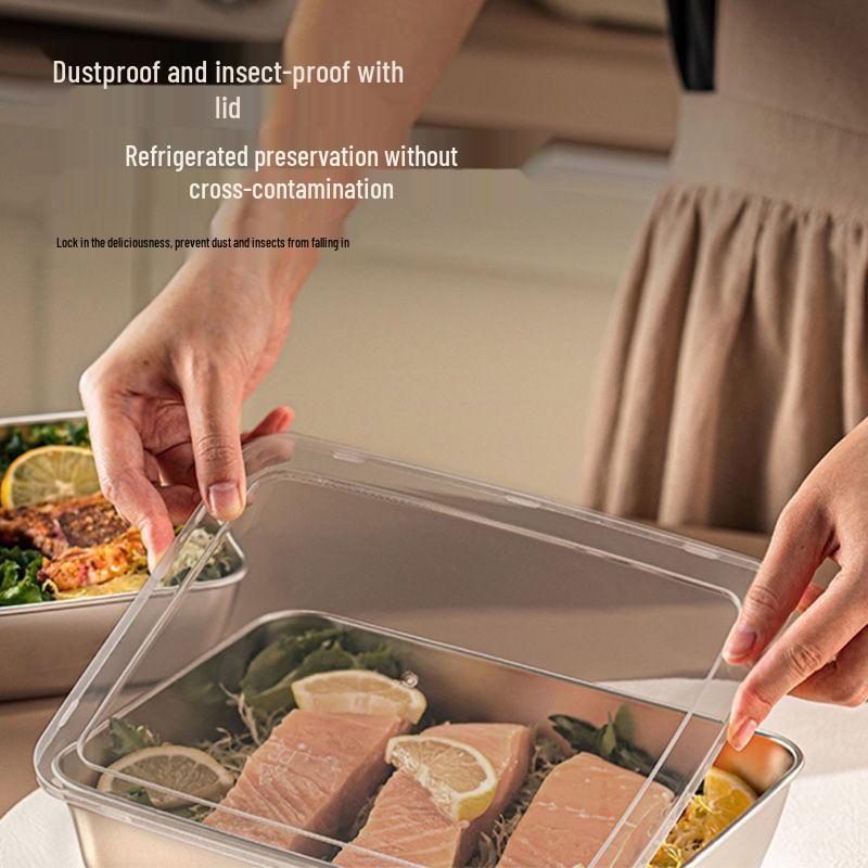 Stainless Steel Fruit & Food Storage Display Plate