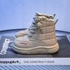Boys' and Girl's Snow Boots | Fleece-Lined Warm Bread Shoes for Toddlers & Young Kids, Anti-Slip Soft-Sole Winter Boots