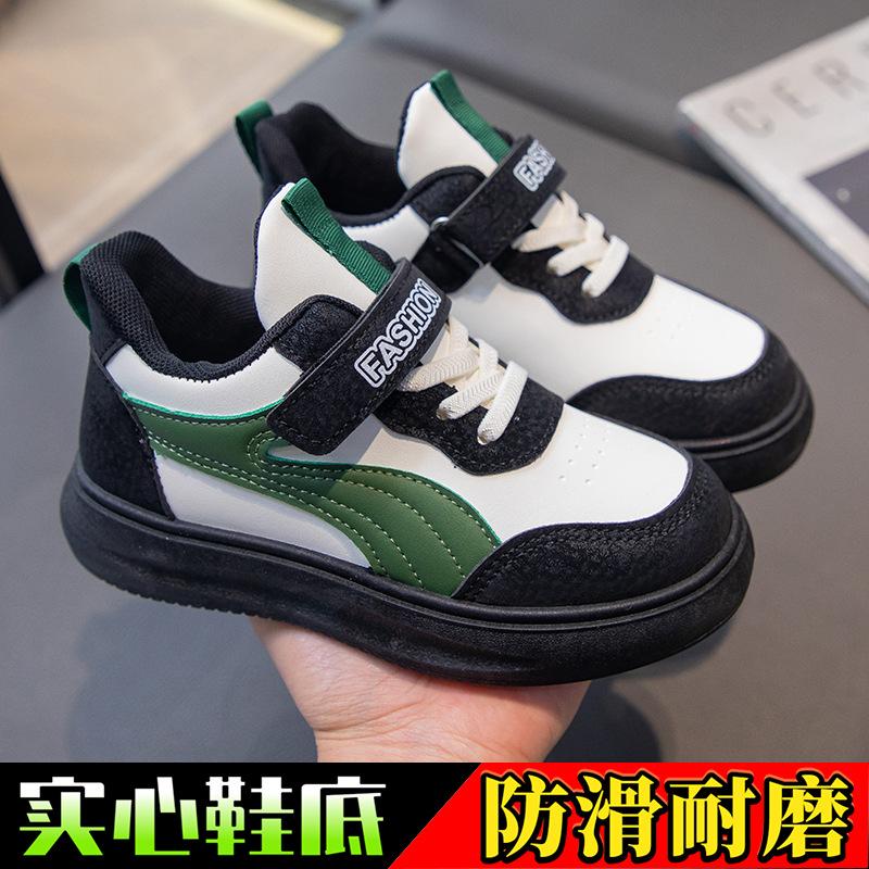 Men's and women's sports shoes spring and autumn new baby casual classmates versatile soft-soled boys running shoes