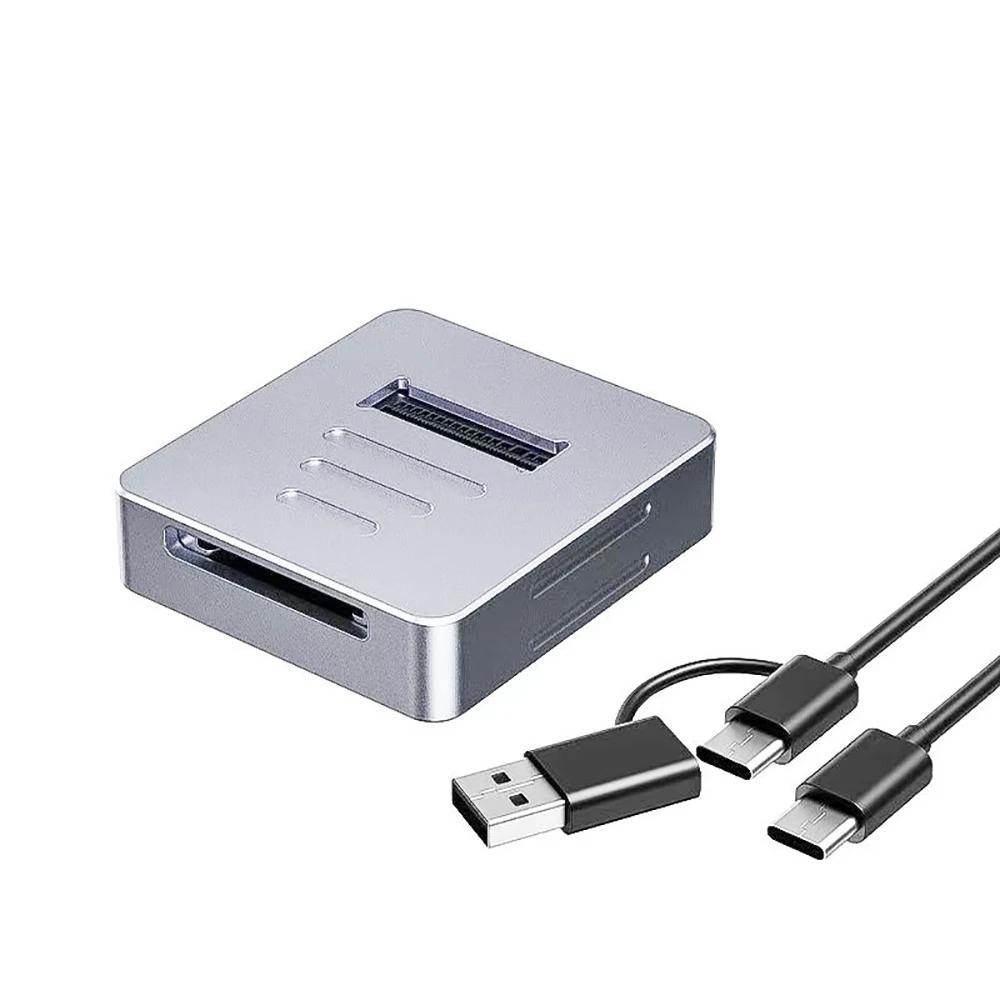 M2 NVMe Protocol SSD Enclosure Docking Station 10Gbps USB 3.1 External M.2 Vertical direct insertion SSD Base SD2.0 Card Reader
