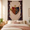 Tapisserie FC Bâle haute qualité pour décorer les murs du salon, de la chambre, du dortoir idéale comme décoration murale de chambre ou cadeau de vacances