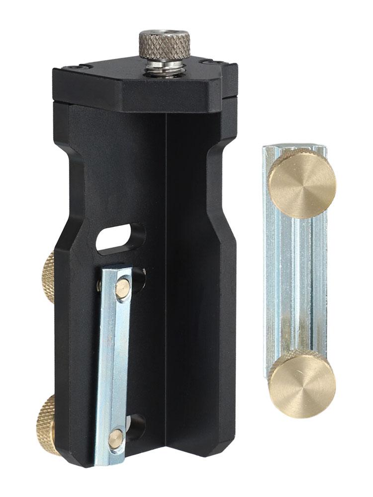Adjustable Stop Aluminum Profile Drill Guide with Positioning Jig for Accurate Hole Punching On Various Profile Sizes