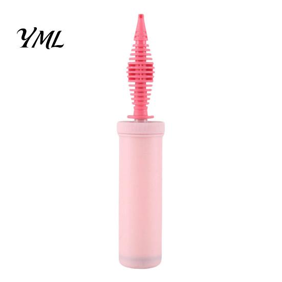 Handheld Balloon Pump Hand Held Plastic Pump, Two Way Dual Action Inflator, Manual Inflator Air for Latex Balloons, Portable Blower Tools Tool