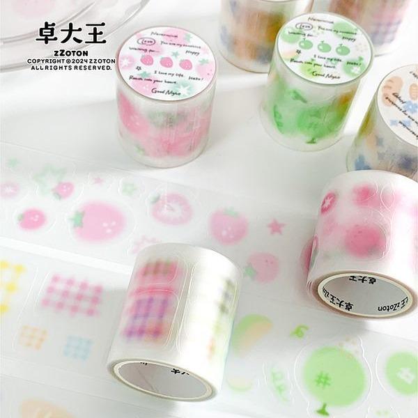 1pcs/1lot Decorative Adhesive tapes Strawberry Bread Molinta Girls masking tapes Junk Journal Scrapbooking stikcers DIY Paper 5m
