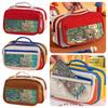 Flip Cover Pen Bag Multilayer Stationery Organizer New Pencil Case  Gifts