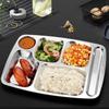 TAYOHYA 6-Compartment Stainless Steel Dinner Set