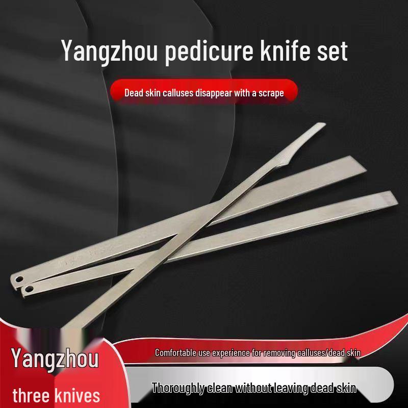Edelstahl Pediküre-Messer-Set - Fußpflege & Hornhautentfernungswerkzeuge