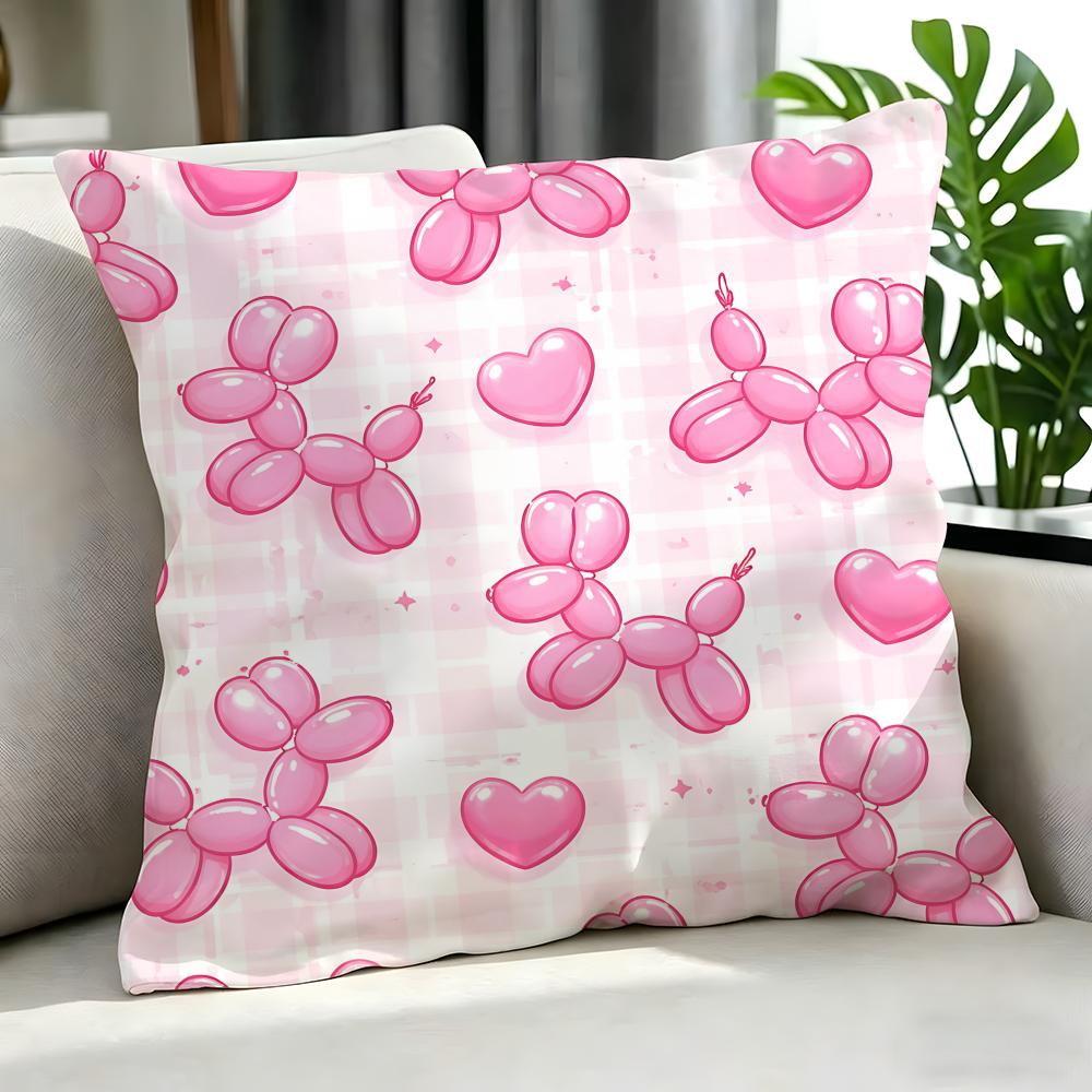 Cartoon BBalloon Dog Cushion Cover Cushion Cover Set Pcs x x x Pillowcase Decorative Sofa Home Decor
