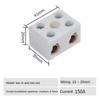 1 In 1 Out Ceramic Wiring Terminal Block High-temperature Resistant 2 In 2 Out Screw Wire Connector Terminals