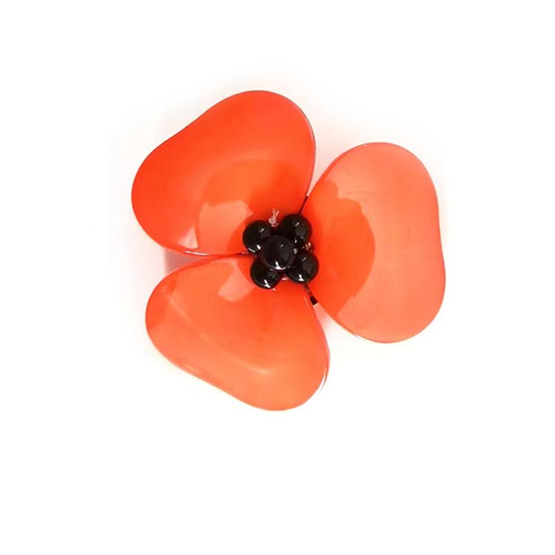 Xinlan Koreanische neue Nischen-Platte handgefertigte dreidimensionale Blumenpflanzen-Brosche