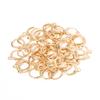50Pcs Ear Hook Gold Silver Plated Iron Lever Back Earring Hooks For DIY Earring Jewelry Daily Making Supplies