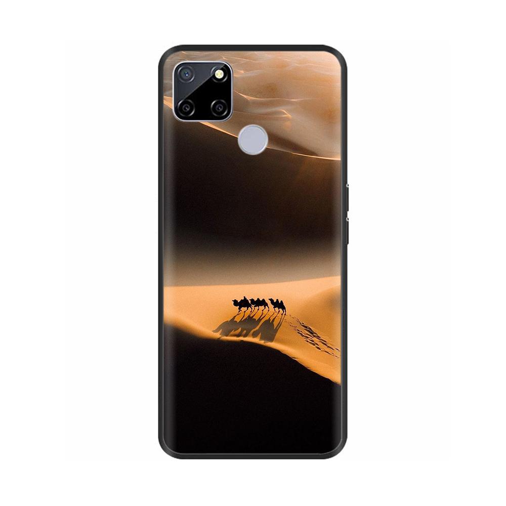 Case For Realme C25 C25s Coque Realme 7i RMX2193 Soft Cartoon Silicone Fundas Phone Case For OPPO REALME C12 Capa Cover Bumper