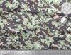 Soimoi Japan Crepe Satin Fabric Two Tone With White Camouflage Print Fabric by the metre 42 Inch