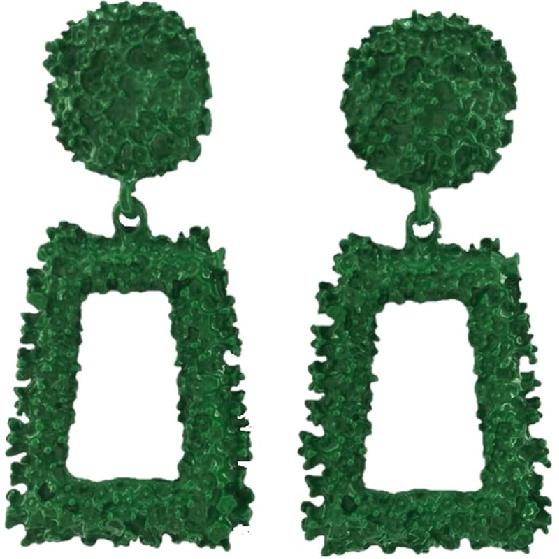 Заявление Геометрические Серьги-подвески Большие Металлические Прямоугольные Серьги-подвески Массивные Серьги-гвоздики Преувеличенные Геометрические Шармы Украшения Подарки на День Рождения для