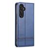 AZNS For Samsung Galaxy A34 5G Anti-drop Cowhide Texture Phone Case Stand Wallet PU Leather Magnetic Auto-absorbed Protective Folio Flip Phone Cover