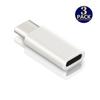 3PCS Lightning Female To USB C Male Charger Adapter for IPhone 15 Pro Max Plus IPad Type C To 8Pin Charging Data Sync Connector