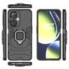 For OPPO K11 5G Back Cover Phone Case Shockproof Armor Anti-Fall Metal Ring Holder Magnetic Protect Funda Coque Cases
