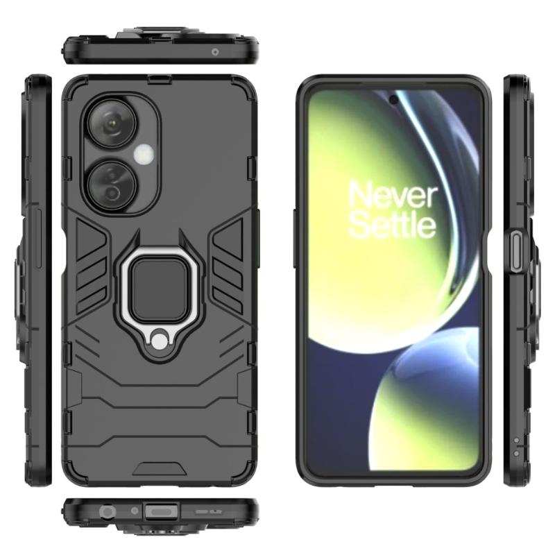 For OPPO K11 5G Back Cover Phone Case Shockproof Armor Anti-Fall Metal Ring Holder Magnetic Protect Funda Coque Cases